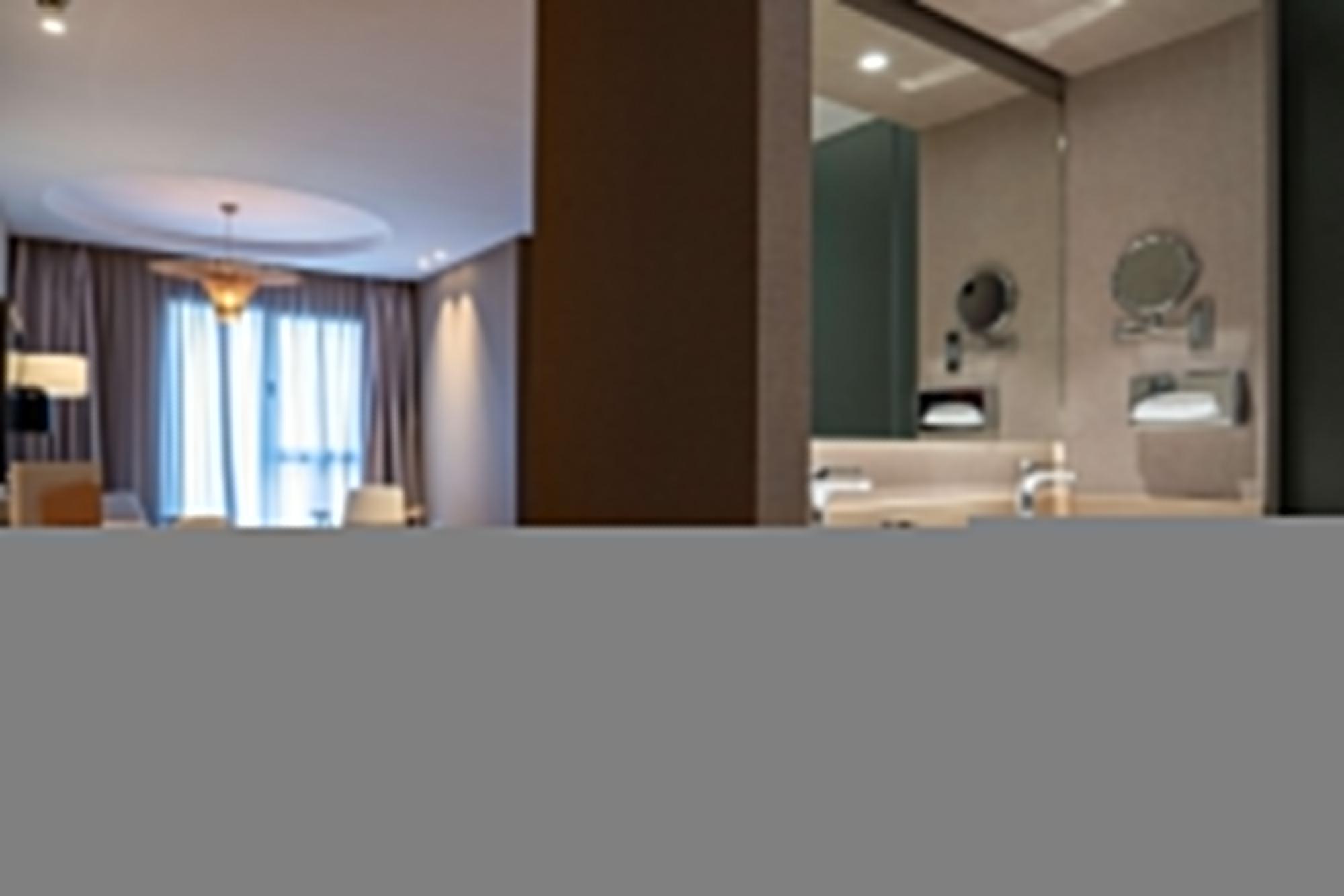 Barcelo Oviedo Cervantes Exteriér fotografie A room at the hotel